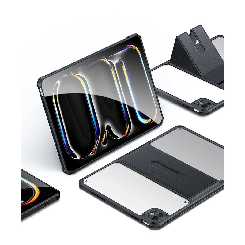 کاور بادیگارد مدل Kickstand مناسب برای تبلت اپل iPad Pro 11 inch 2024 M4  iPad Pro 11 inch 2025 M5