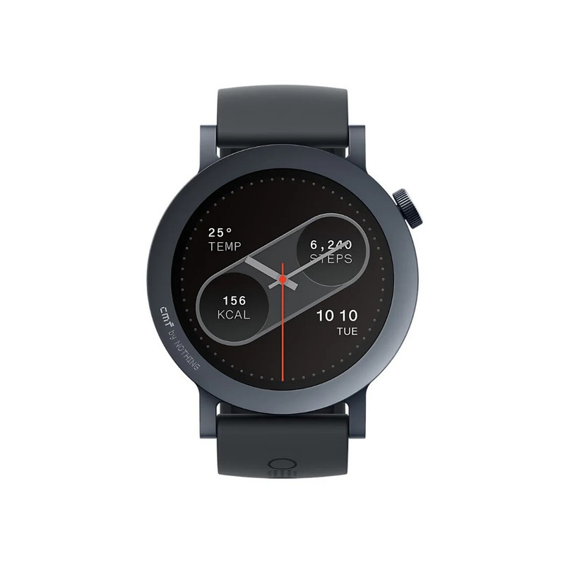 ساعت هوشمند 45 میلی‌متری ناتینگ مدل CMF Watch Pro 2 با بند سیلیکونی