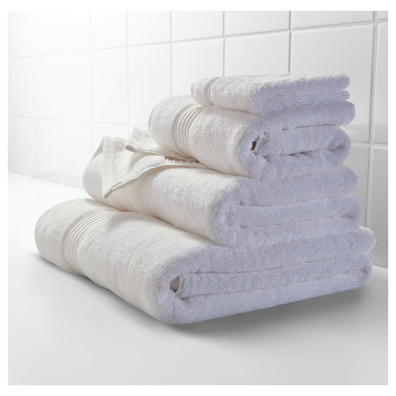 حوله دستی ایکیا مدل BREDASUND سایز 30x30 سانتی متر