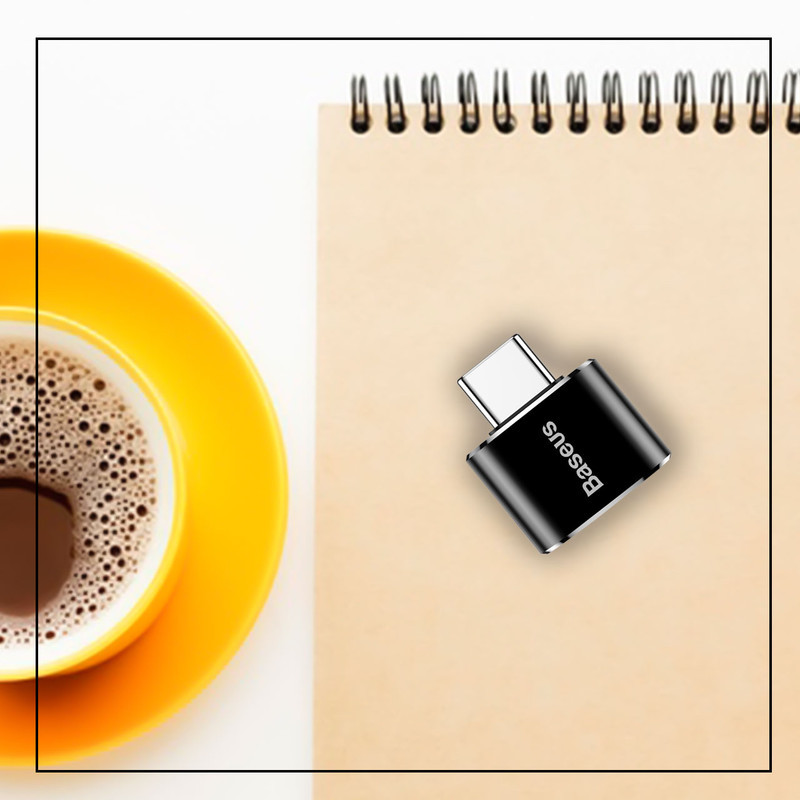 مبدل USB به USB-C باسئوس مدل CATOTG-01