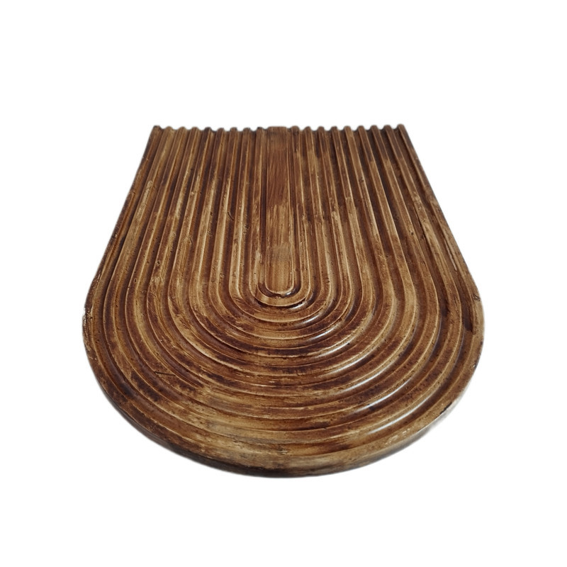 سینی طرح چوبی رنگین کمان B001
