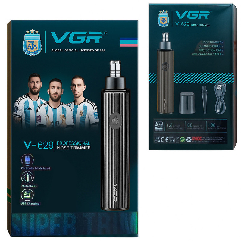 مو زن گوش و بینی وی جی ار مدل V-629