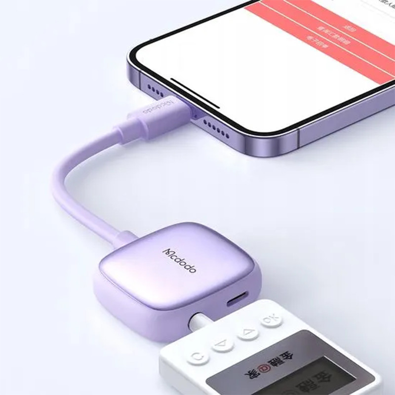 مبدل لایتنینگ به جک 3.5 میلیمتری   USB-C مک دودو مدل CA-2741