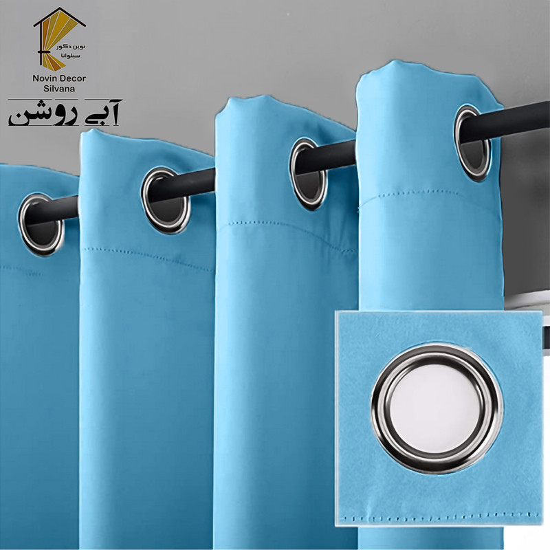 پرده نوین دکور سیلوانا مدل لاکچری 3 سایز 280 × 300 سانتی متر