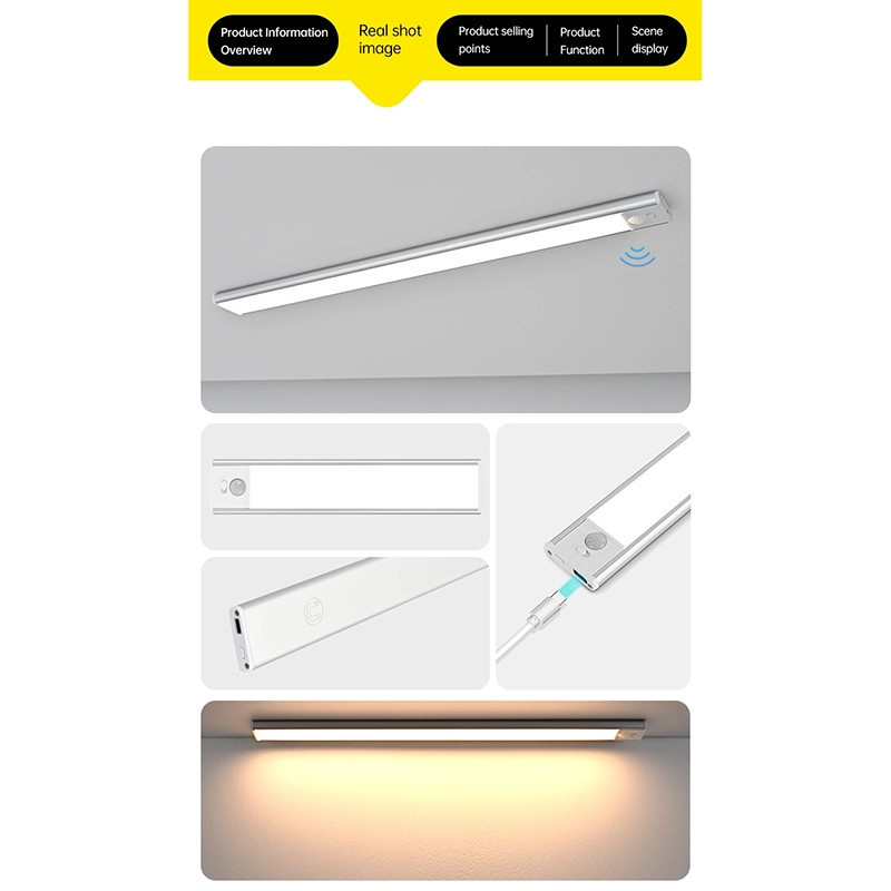 چراغ ال ای دی مدل زیر کابینتی 200mm کد L1007