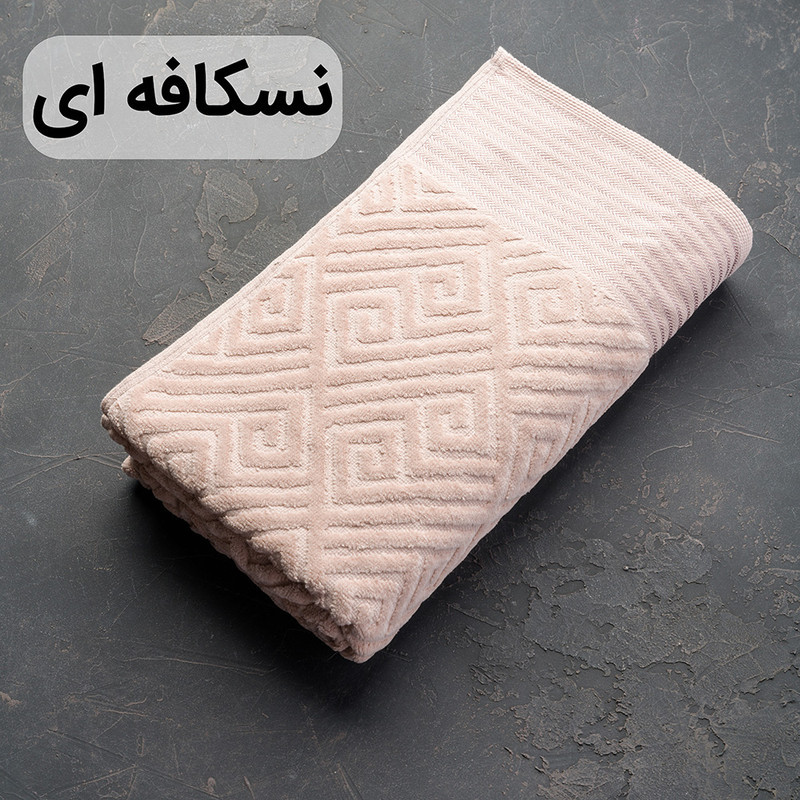 حوله حمام هیرو مدل مائستا سایز 90*150 سانتی متر