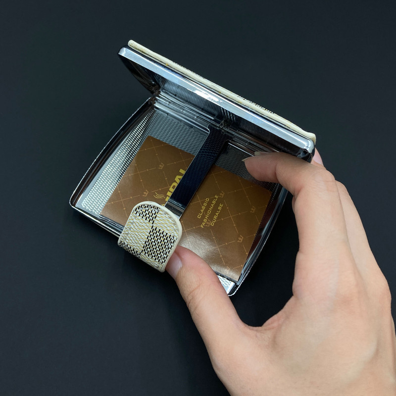 جعبه سیگار گوپایی طرح چرم کد DKD-855