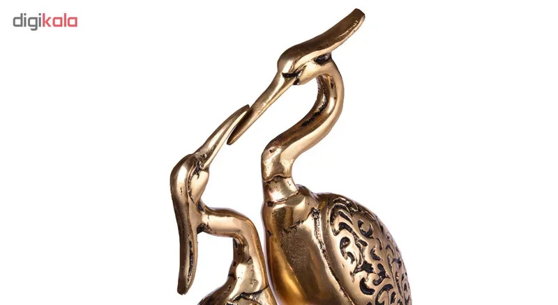مجسمه برنزی مدل درنا 2 قلو