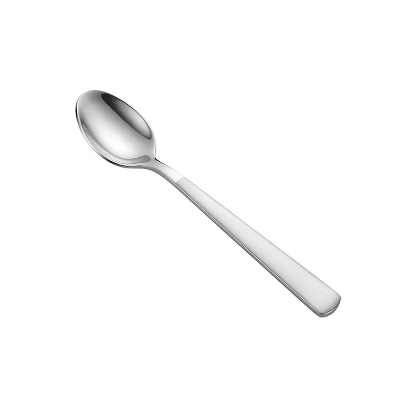 قاشق چای خوری مدل گوشه تیز مجموعه 12 عددی