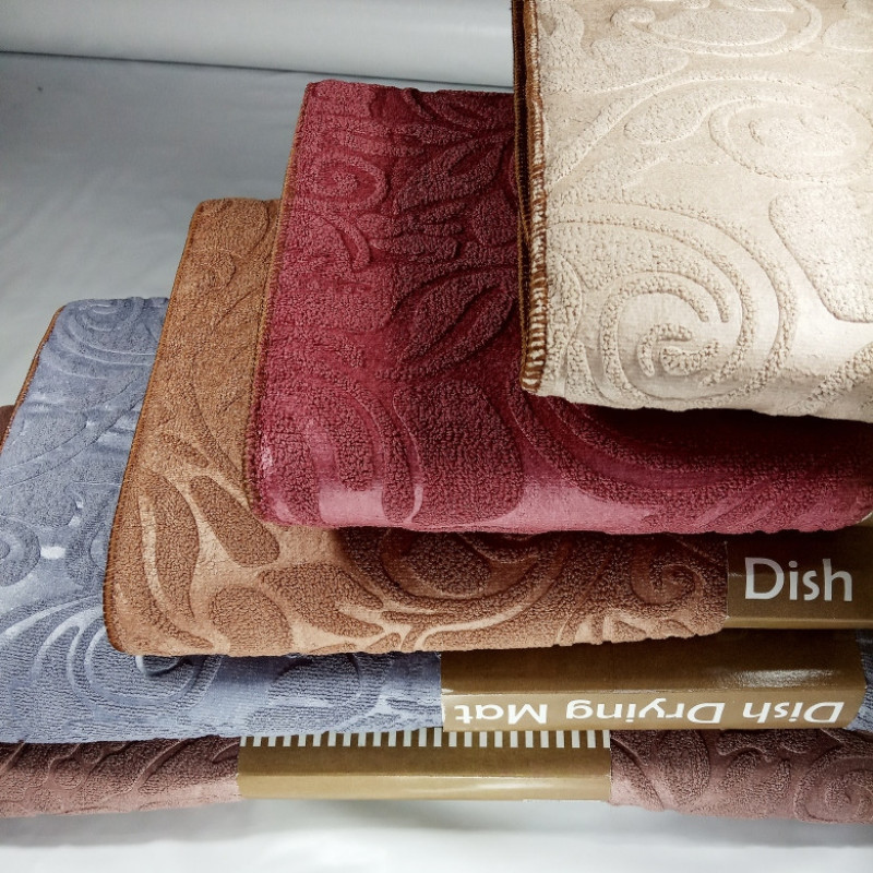 آبگیر کنار سینک طرح گل برجسته دورویه مدل Microfiber