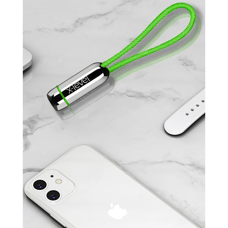 کابل تبدیل USB به لایتنینگ ایکس لول مدل PALM طول 0.18 متر
