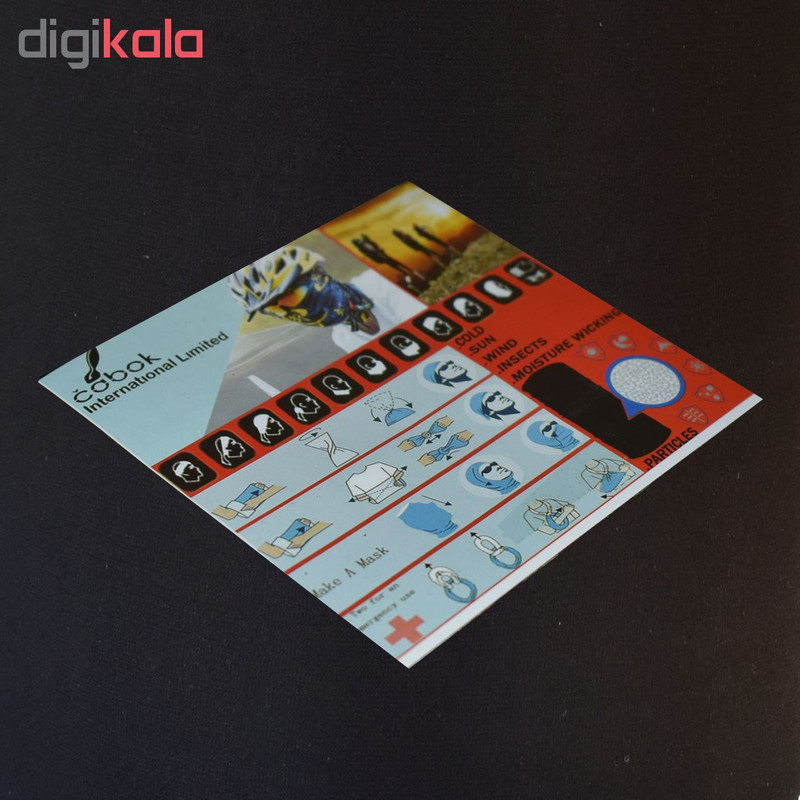 دستمال سر چابوک مدل Black1 کد 6280