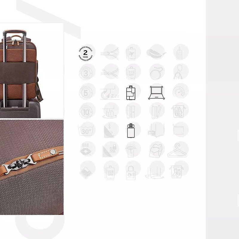 کوله پشتی لپ تاپ دلسی مدل CHATELET AIR 2.0 کد1676601 مناسب برای لپ تاپ 15 اینچی