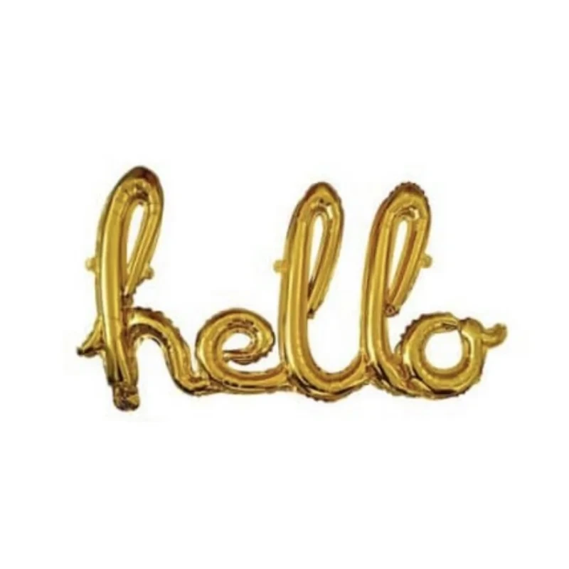 بادکنک فویلی پارتی لند تهران مدل hello کد 1161