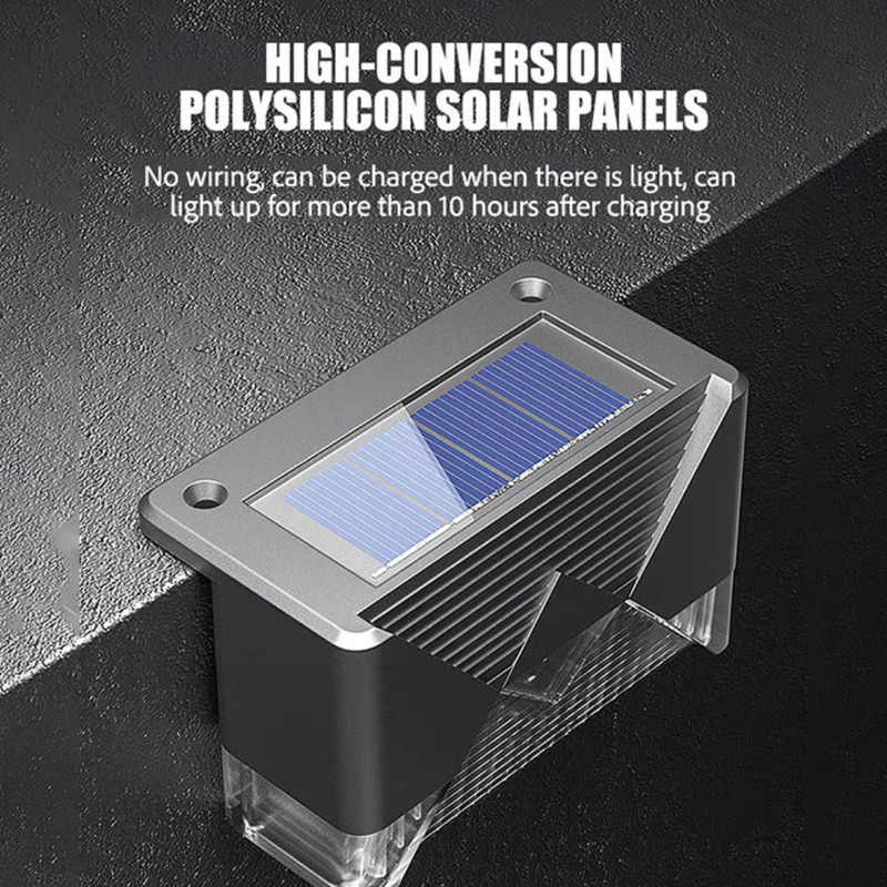 چراغ پارکی خورشیدی سولونیکس مدل LIGHTS مجموعه 4 عددی