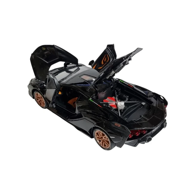 ماشین بازی چه ژی طرح لامبورگینی فلزی مدل DIE CAST کد L1