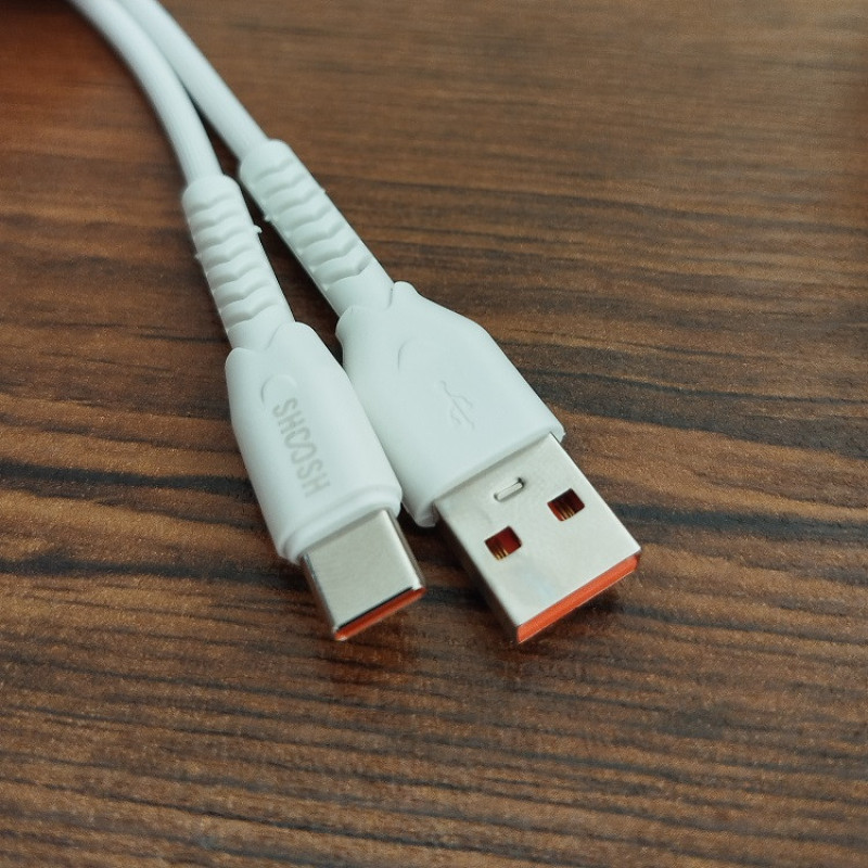 کابل تبدیل USB به USB-C شوش مدل CH13C-5A طول 1.1 متر