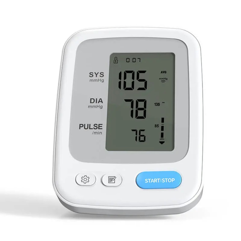 فشارسنج بازویی دیجیتال یونکر مدل YK-BPA1 با حافظه دو کاربره، تشخیص آریتمی، نمایش میانگین نتایج، قابلیت سخنگویی فارسی، مجهز به کیف محافظ و تاییدیه CE و ISO 13485