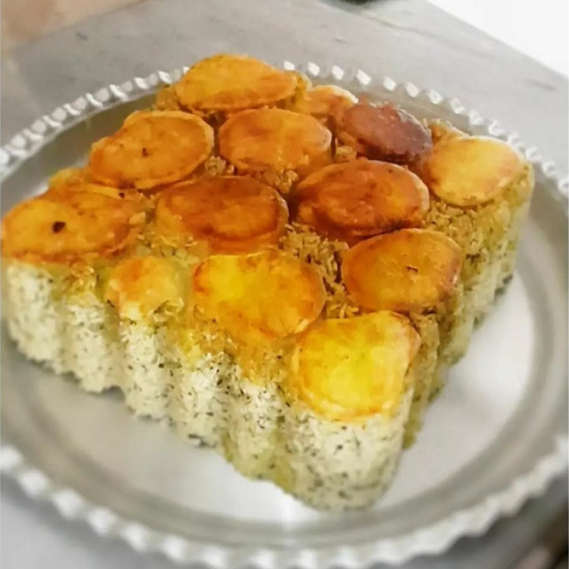 قالب کیک به گز مدل چهار گوش