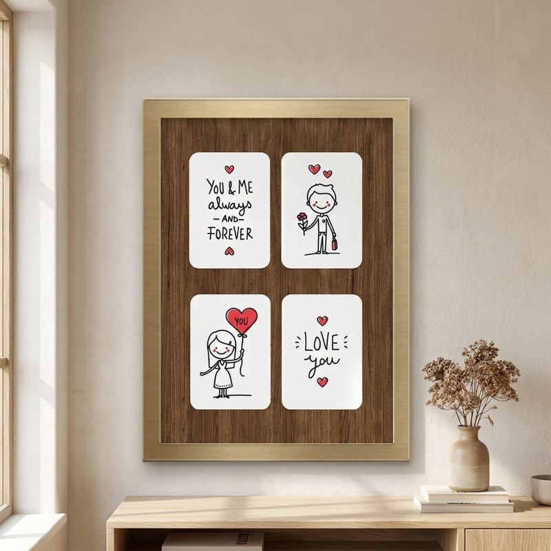 تابلو طرح عاشقانه