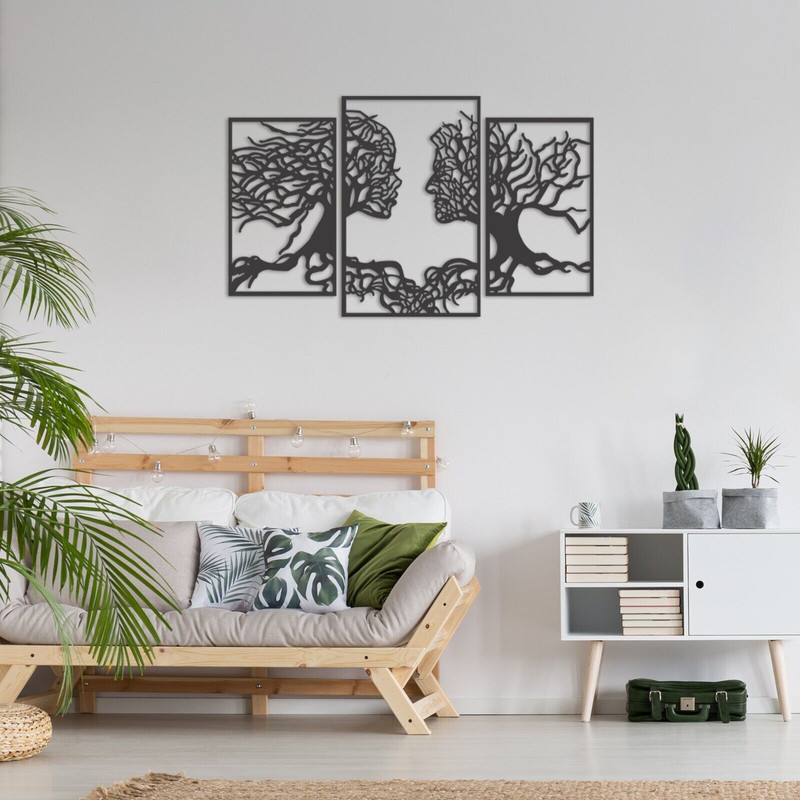 دیوارکوب مدل چوبی کد T36-1 مجموعه سه عددی