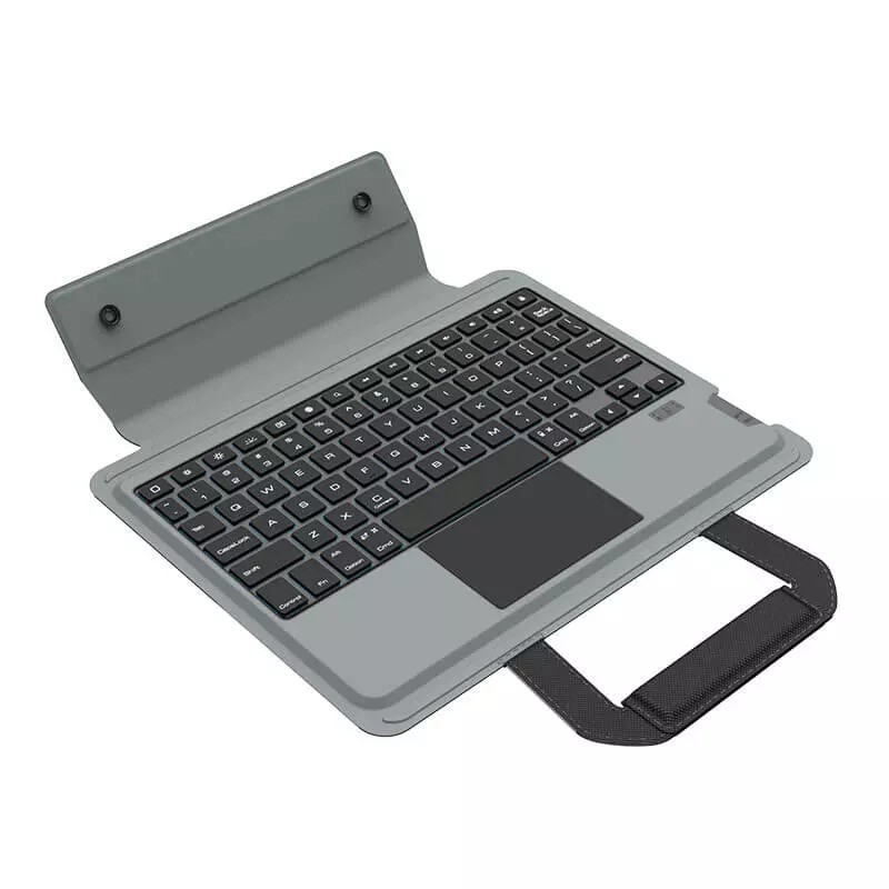 کیف کلاسوری کیبورد دار نیلکین مدل Bumper Go Keyboard مناسب برای تبلت اپل iPad Air 11 2024  Air 10.9 2022  Air 4  Air 5  Air 6  Air 2020  Ipad Pro 11 2020  2021  2022