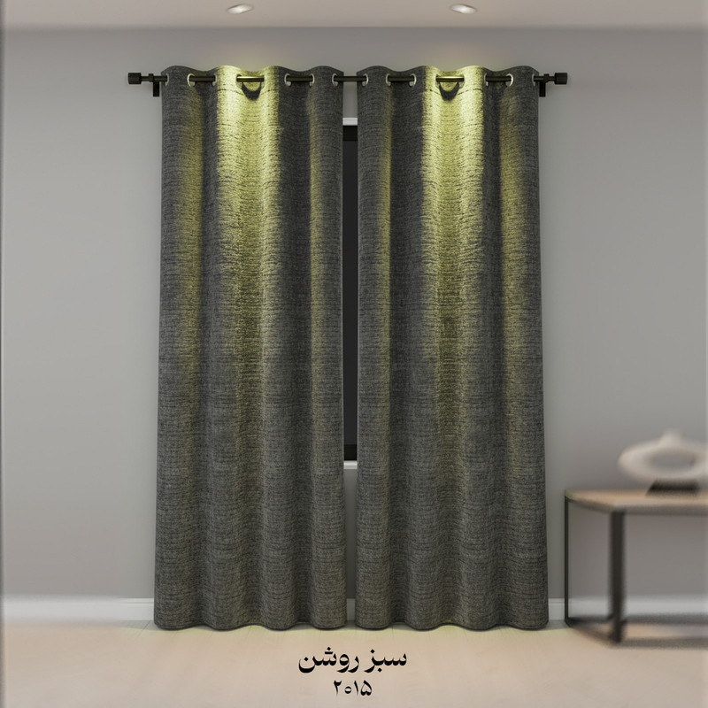 والان پرده مدل مخمل سایز 280x140 سانتی‌متر