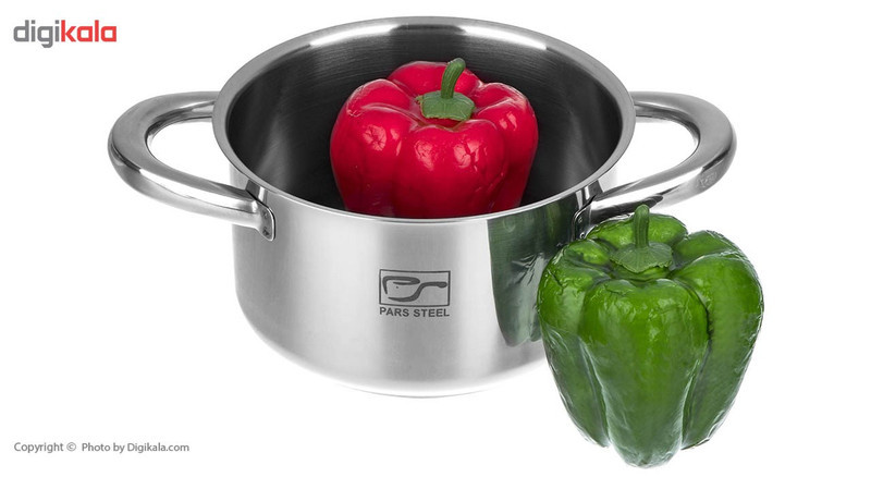 ست ظرف غذای کودک پارس استیل مدل Metal Handle