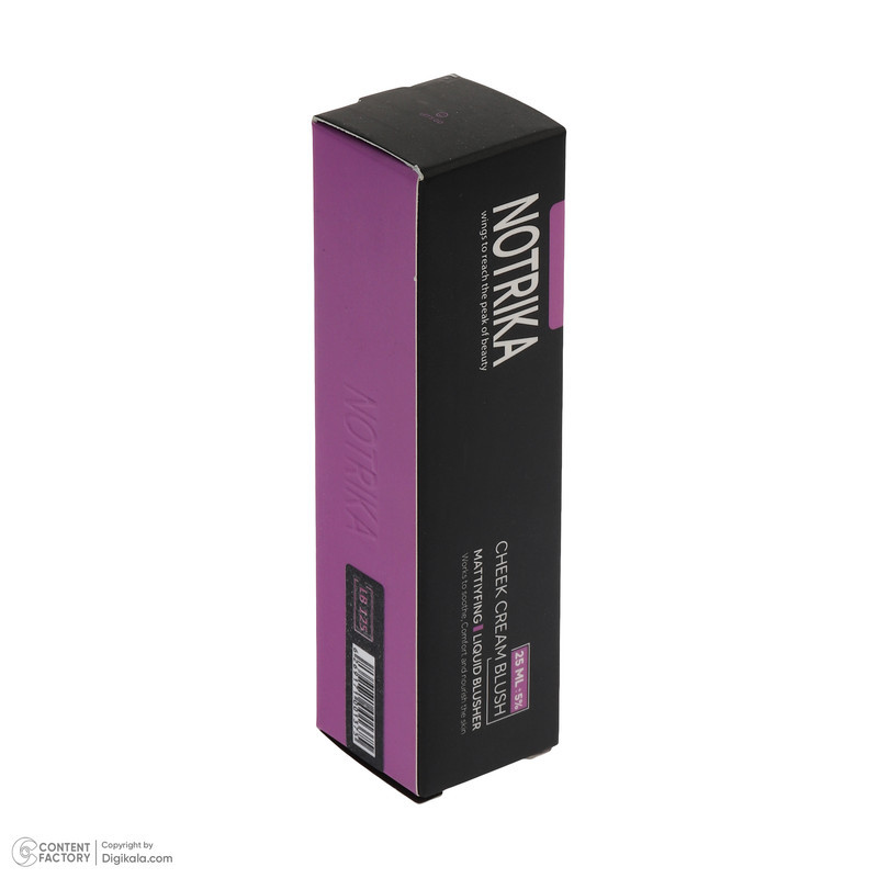 رژگونه مایع مات نوتریکا مدل Mattiyfing شماره LB125