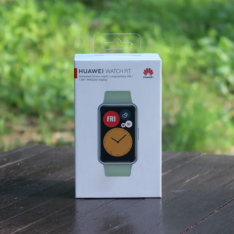ساعت هوشمند هوآوی مدل WATCH FIT بند پلاستیکی