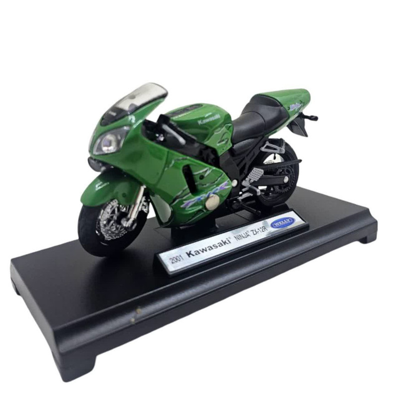 موتور بازی ناب سل مدل کاوازاکی فلزی ولی مدل KAWASAKI NINJA ZX-12R WELLY