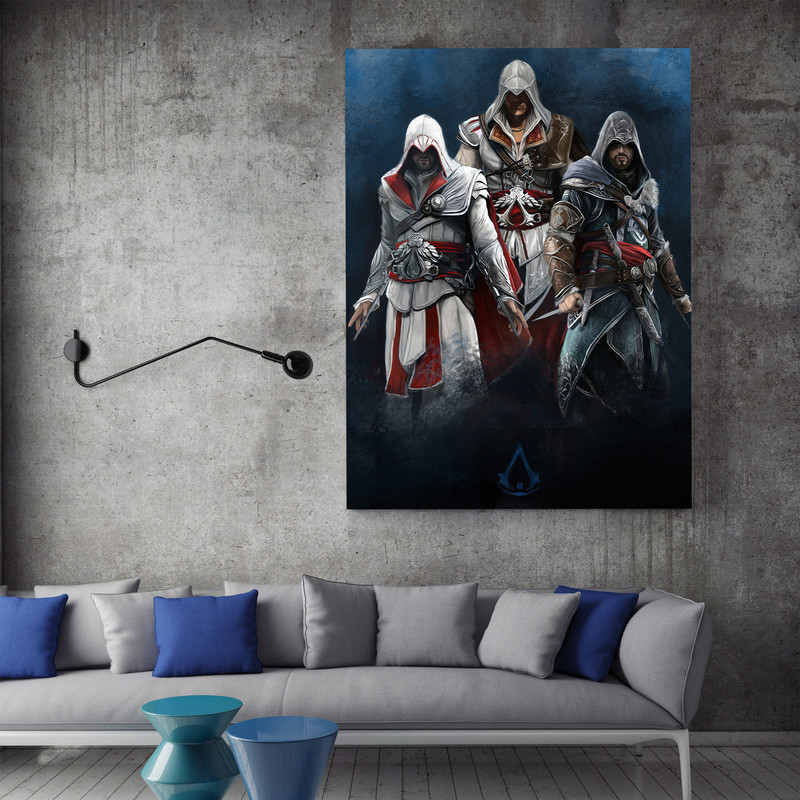 تابلو شاسی مدل گیمینگ اساسین کرید Assassins cread