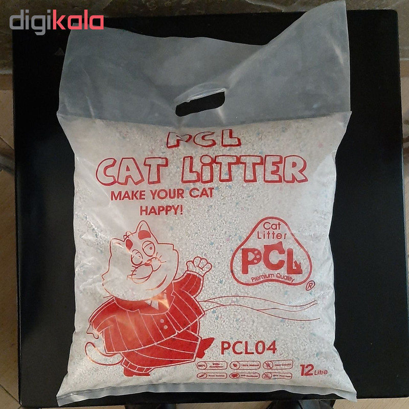 خاک‌بستر گربه کد PCL04 حجم  ۱۲ لیتر