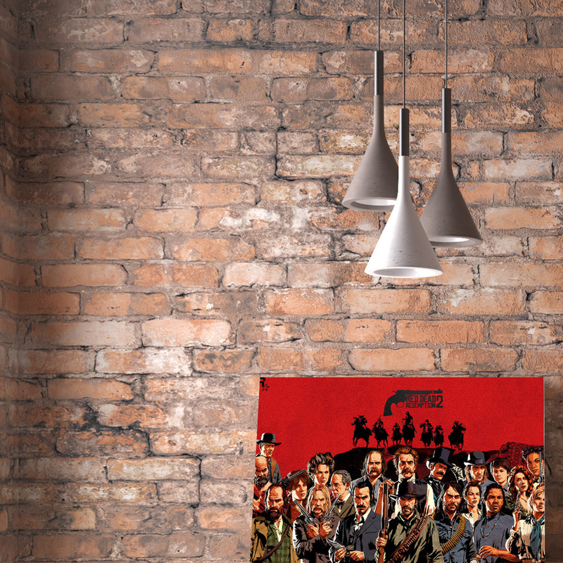 تابلو شاسی طرح بازی Game Red Dead کد AFN 135