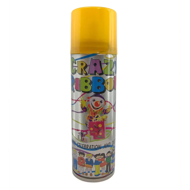 اسپری نخ شادی مدل Crazy Ribbon 03 سایز 120