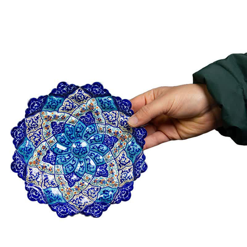 بشقاب میناکاری مدل 20 کد es94127339