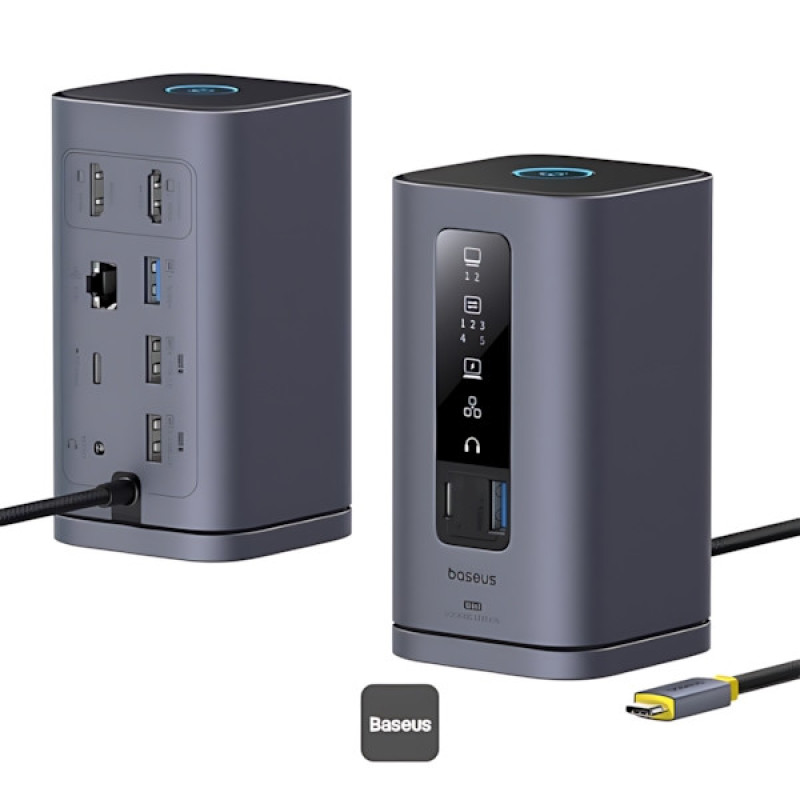 هاب 10 پورت USB-C بیسوس مدل B-Spectmate-10