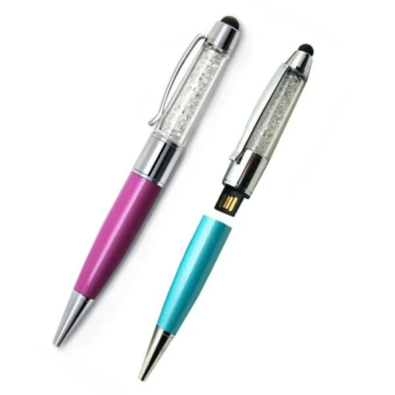 فلش مموری USB2.0 پرلیت یو اس بی مدل خودکار سه کاره کد PEN-04 ظرفیت 128 گیگابایت