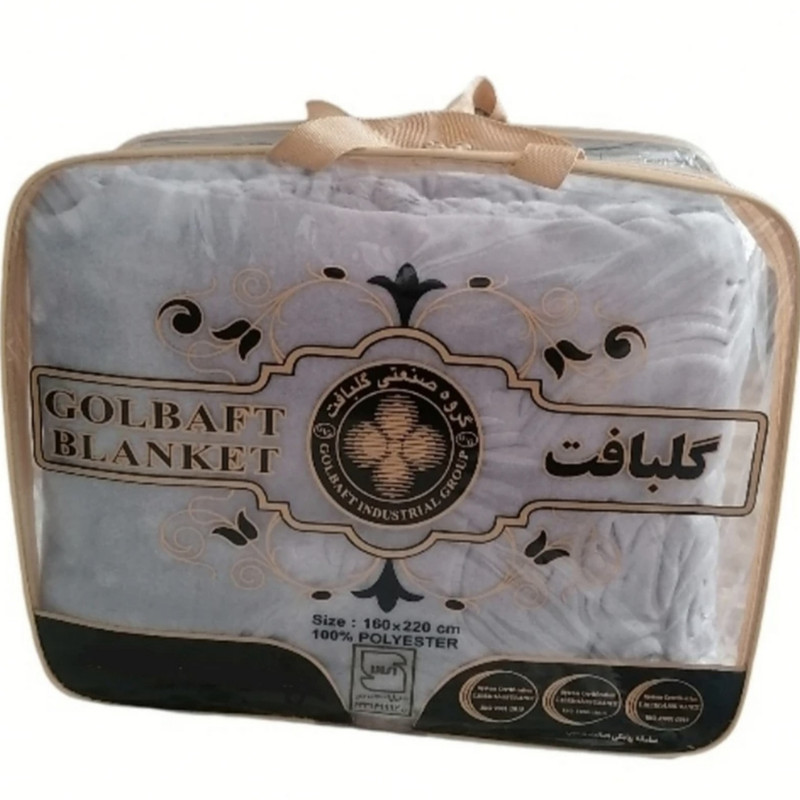 پتو گلبافت مدل برتر یک نفره سایز 220×160 سانتی متر