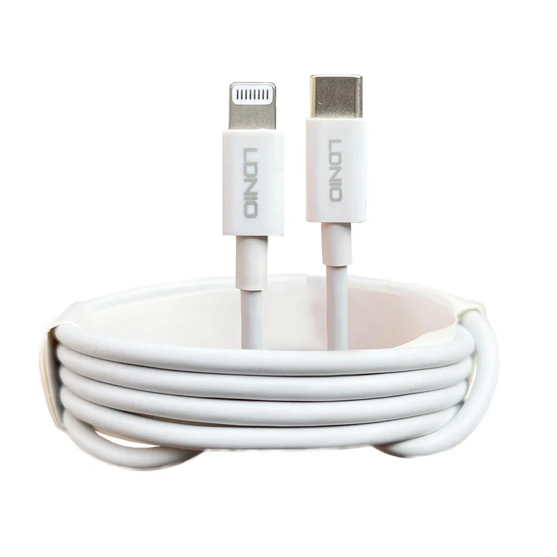 کابل تبدیل USB-C به لایتنینگ الدینیو مدل iphone-12Pro طول 1 متر