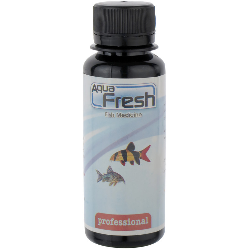 محلول ضد انگل آکواریوم مدل Aqua fresh حجم 100 میلی لیتر