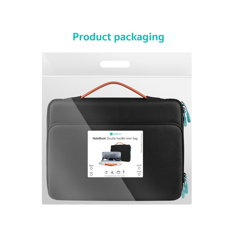 کیف لپ تاپ کوتتسی مدل NoteBooK Double handle inner bag 14015-S-BK مناسب برای لپ تاپ 13 اینچی