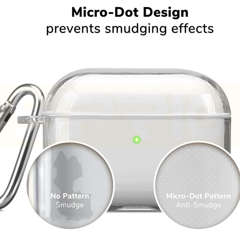 کاور اسپریگ مدل ClearT مناسب برای کیس اپل ایرپاد Airpods pro 3