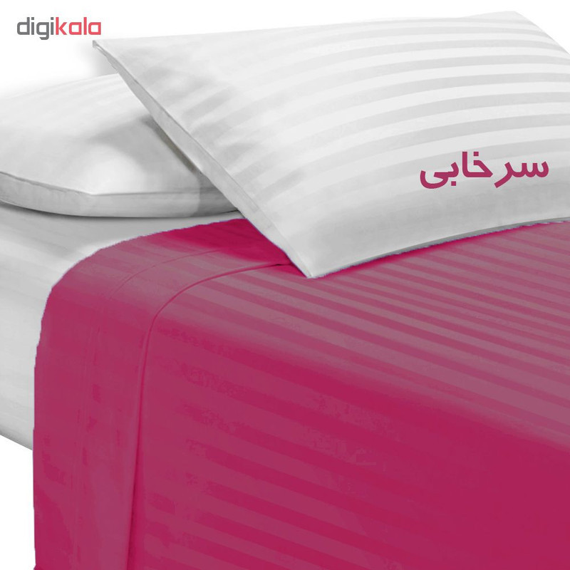 ملحفه هارمونی مدل 50Satin یک نفره