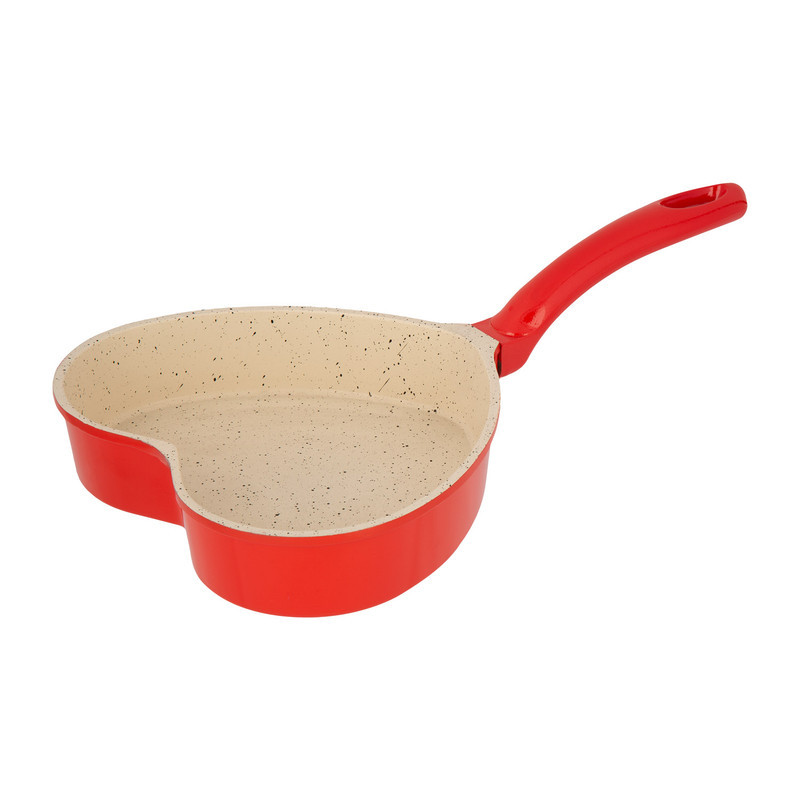 تابه گرانیت عروس مدل قلب سایز 20