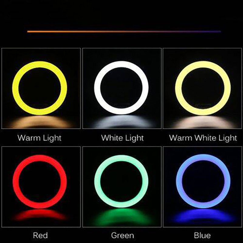 رینگ لایت مدل LJJ-30RGB
