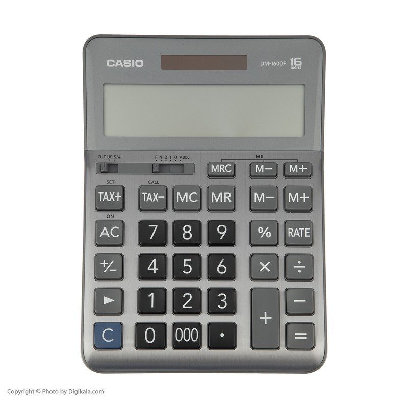 ماشین حساب کاسیو مدل DM-1600F