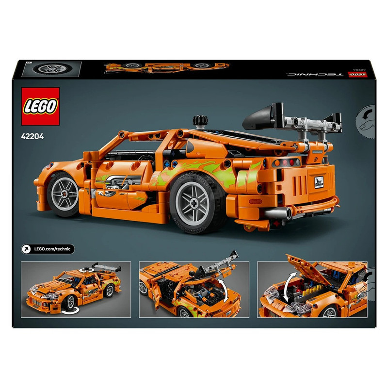 لگو سری تکنیک Fast & Furious Toyota Supra MK4 کد 42204