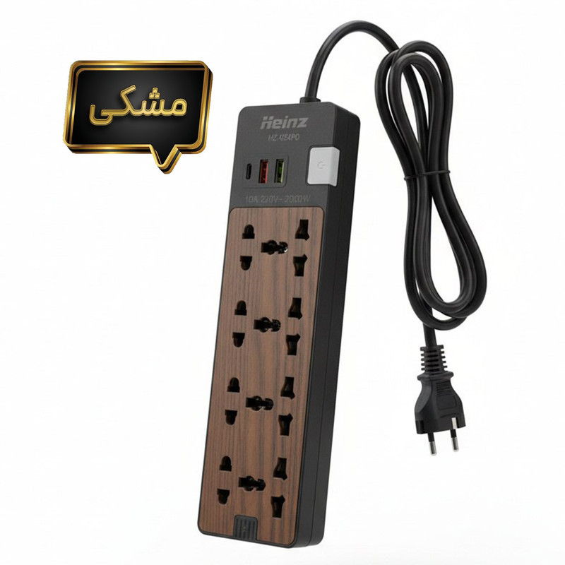 چندراهی برق مدل USBTYPE-C 8PORTS