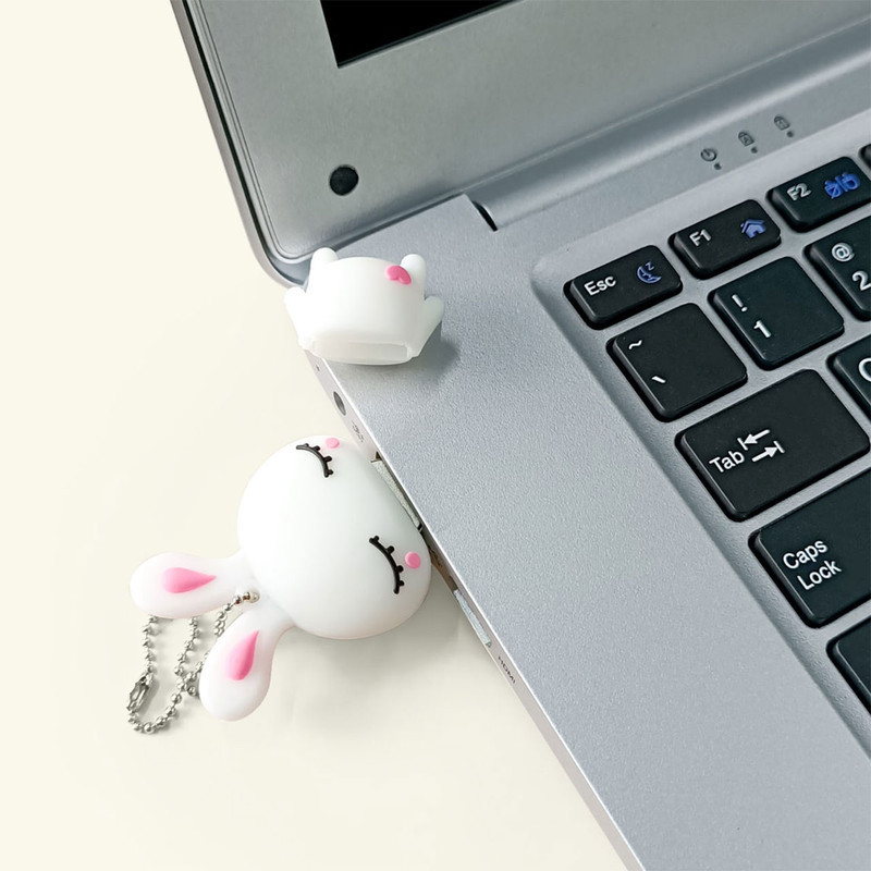 فلش مموری طرح خرگوش ایستاده مدل Ul-rabbit01 ظرفیت 16 گیگابایت
